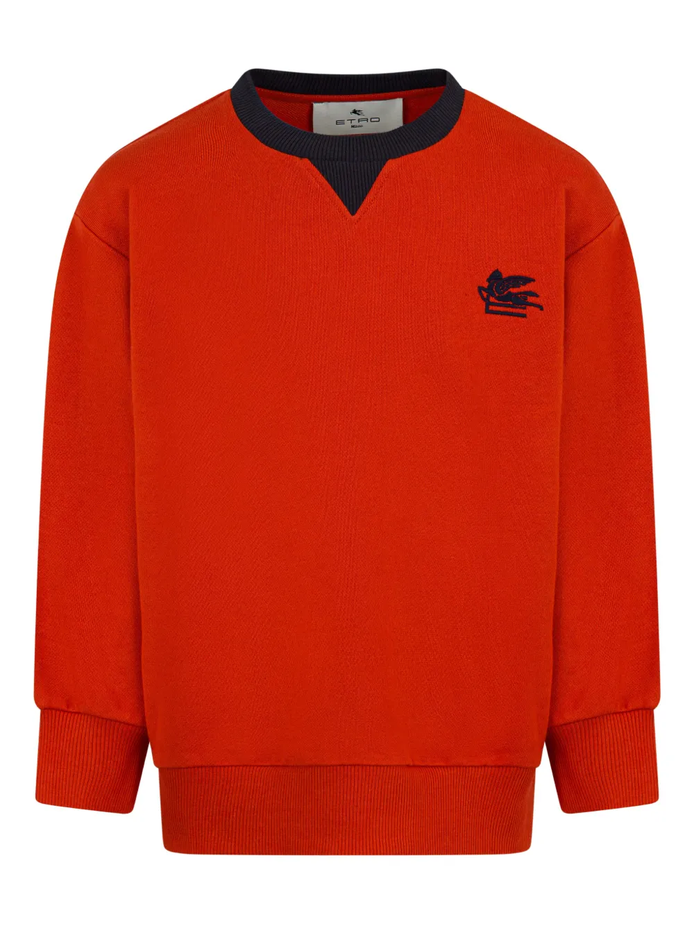ETRO KIDS pegasus-motif sweater - Rosso