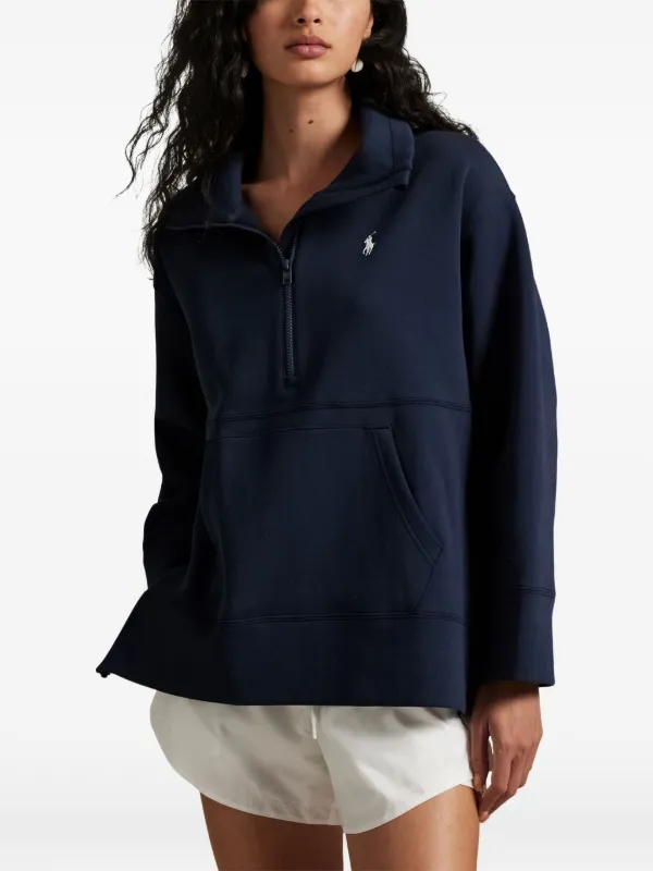 Polo Ralph Lauren long-sleeve zip-fastening Sweatshirt | Blue