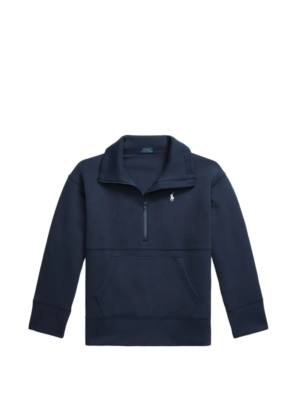 Polo Ralph Lauren long-sleeve zip-fastening sweatshirt - Blu