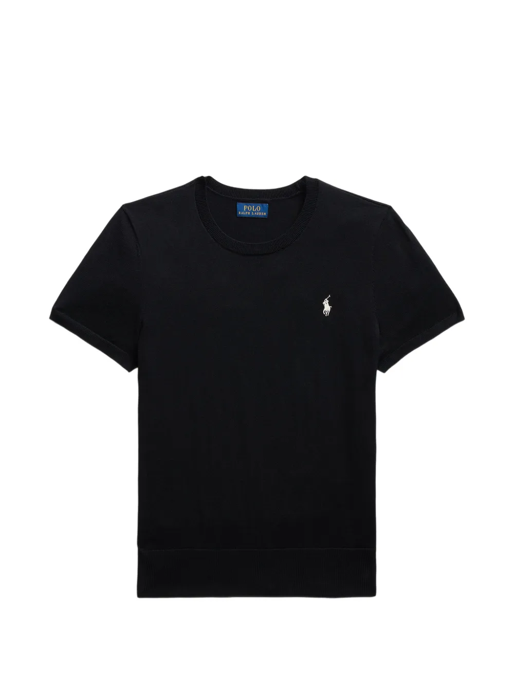 Polo Ralph Lauren Polo Pony knitted T-shirt - Nero