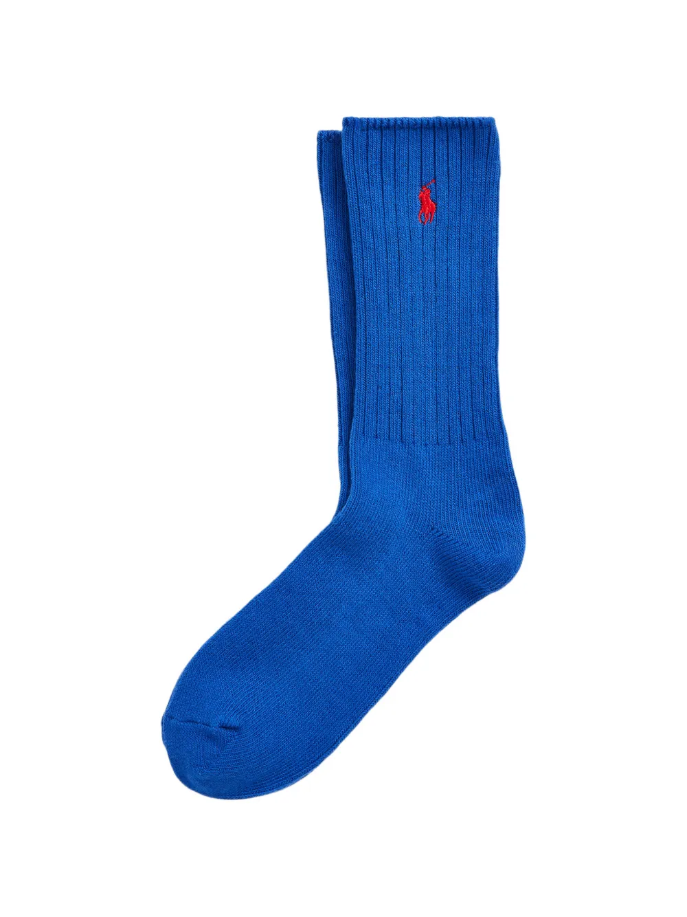 Polo Ralph Lauren ribbed logo socks - Blu