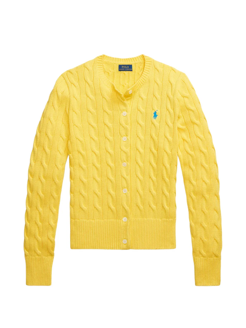 Polo Ralph Lauren cable-knit cardigan - Giallo