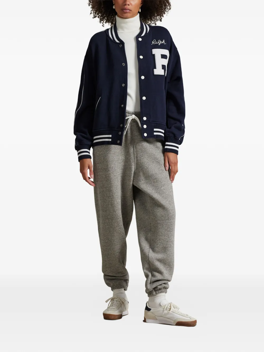 Polo Ralph Lauren Jack met gestreept detail en logopatch Blauw