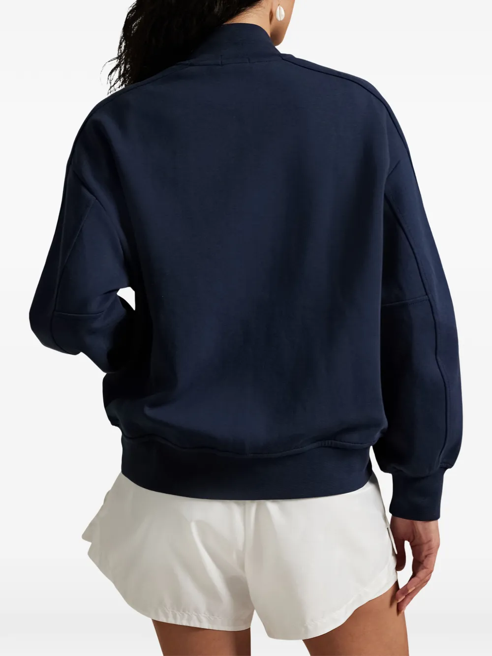 Polo Ralph Lauren Sweater met ritssluiting en zak Blauw