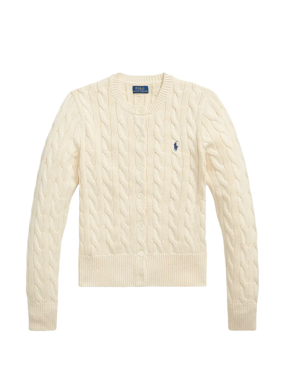 Polo Ralph Lauren cable-knit cotton cardigan