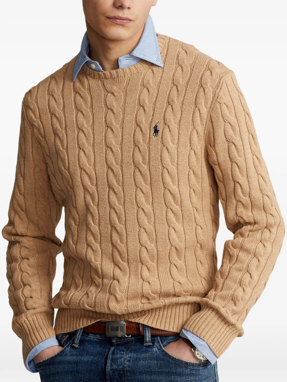 Polo Ralph Lauren Kabelgebreide trui Beige