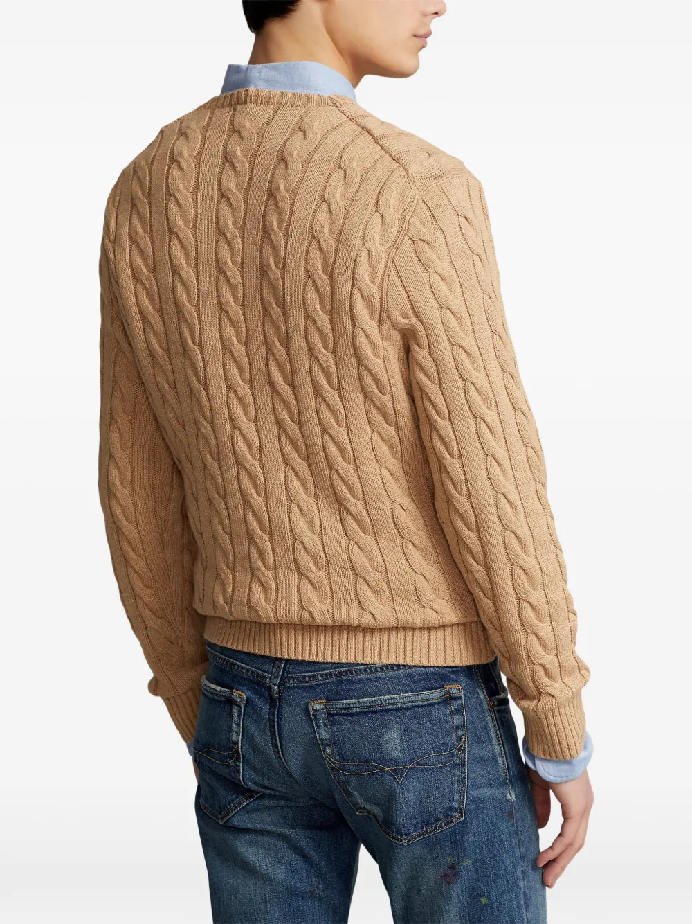 Polo Ralph Lauren Kabelgebreide trui Beige