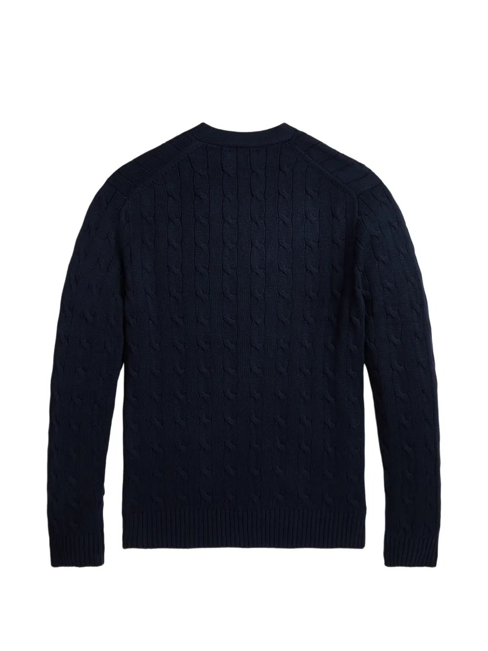 Polo Ralph Lauren ポロポニー ケーブルニット カーディガン | ブルー