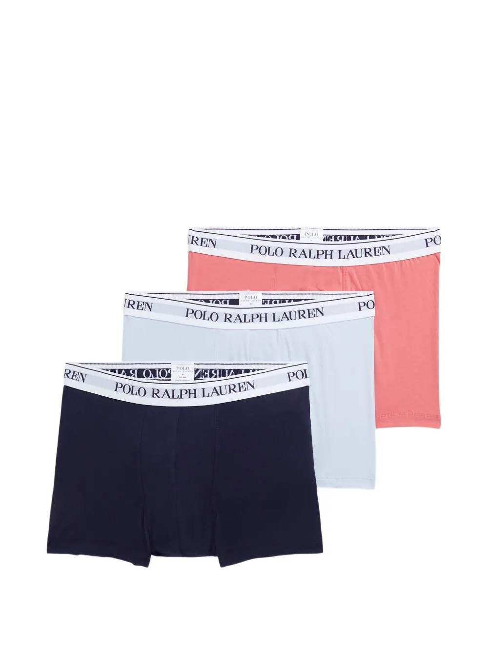 Polo Ralph Lauren logo-waistband boxers (set of three) - Blu