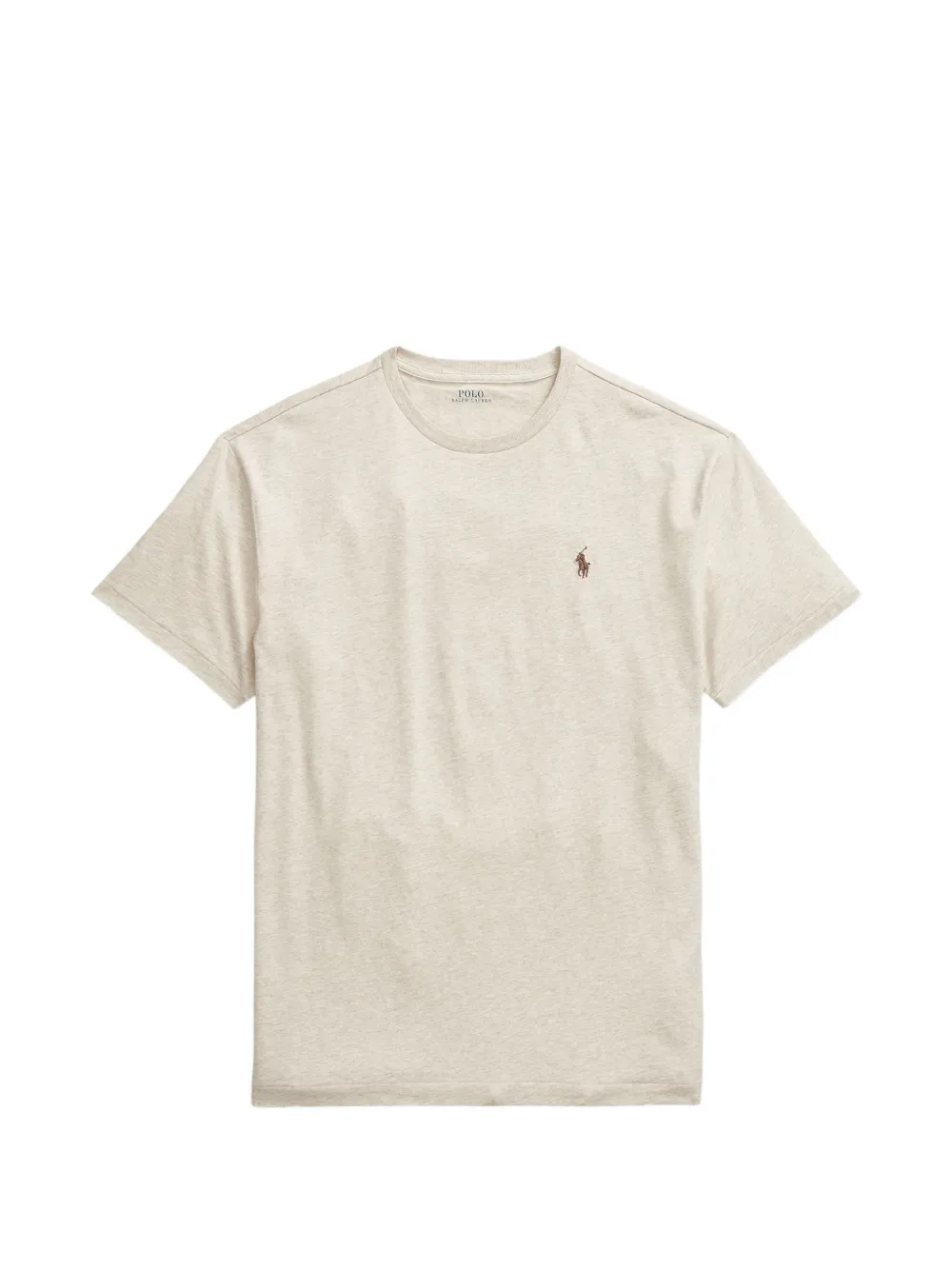 Polo Ralph Lauren logo-embroidered T-shirt - Nude