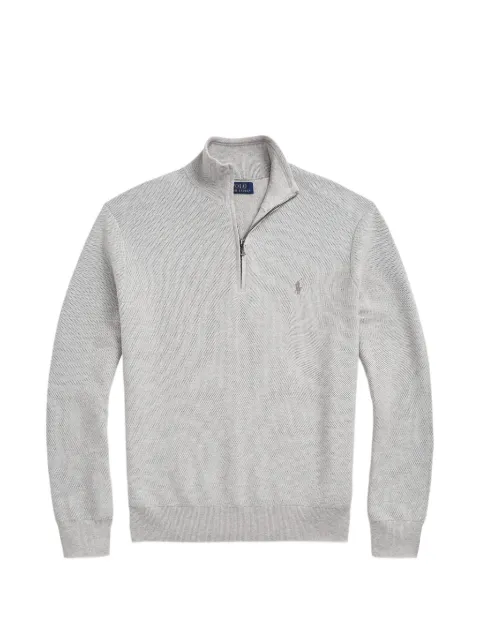 Polo Ralph Lauren pull à fermeture zippée