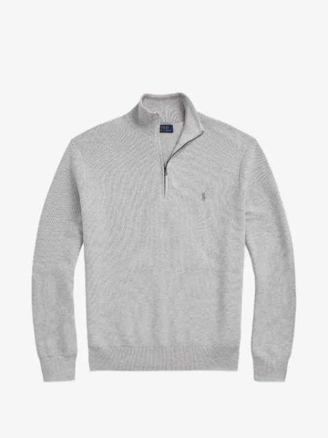 Polo Ralph Lauren long-sleeve zip-fastening sweater