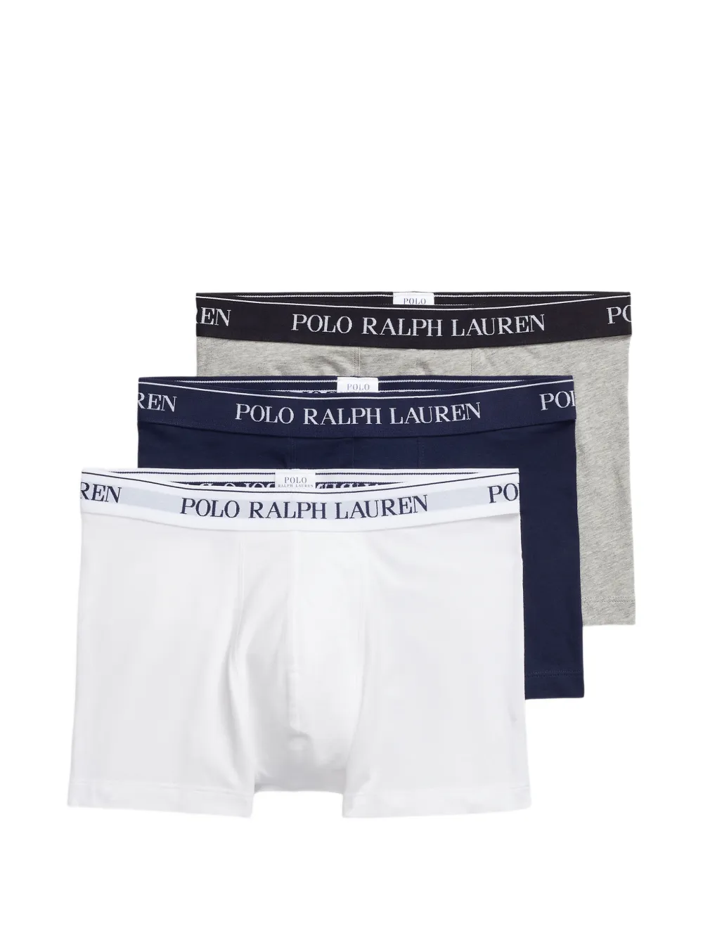 Polo Ralph Lauren logo-waistband boxers (set of three) - Bianco