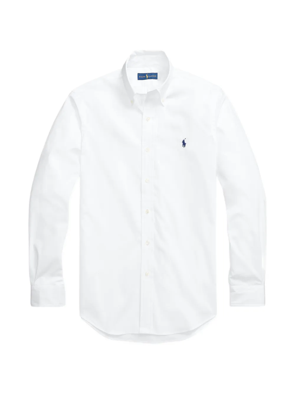 Polo Ralph Lauren logo-embroidered buttoned shirt - Bianco