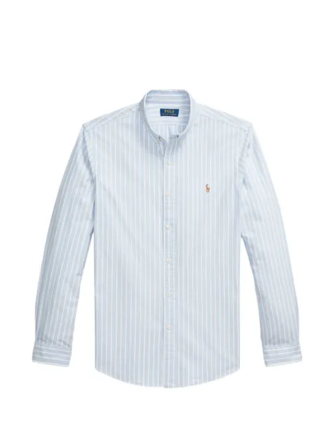 Polo Ralph Lauren logo-detail striped shirt