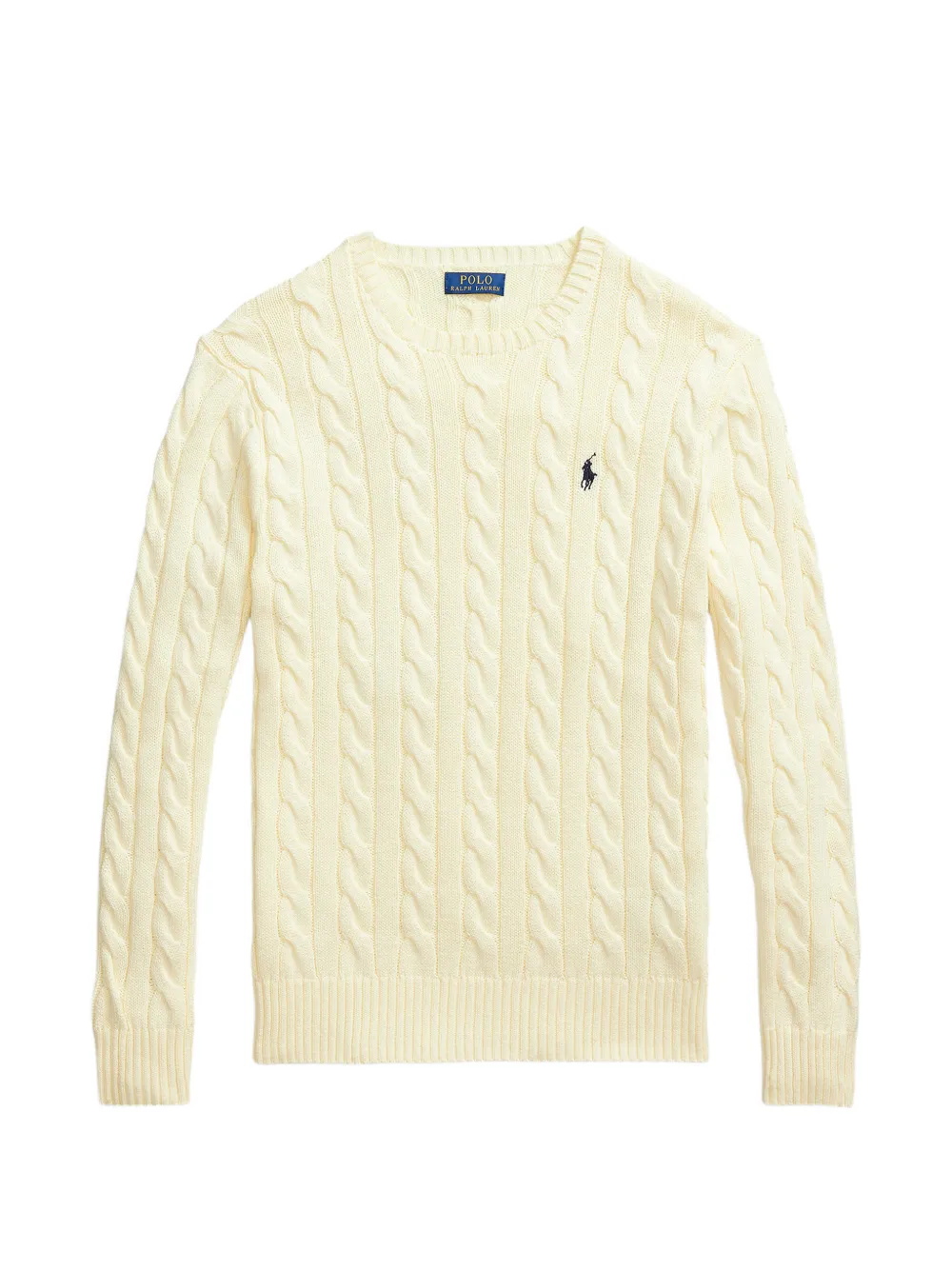 Polo Ralph Lauren cable-knit cotton sweater - Toni neutri