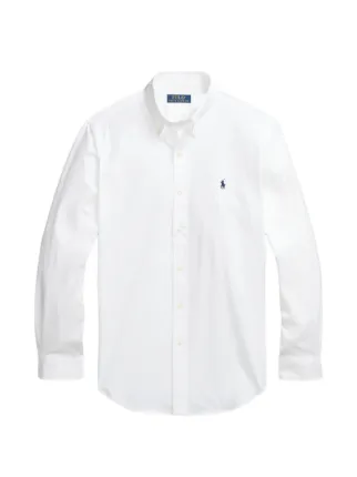 ホワイト ワイシャツ POLO RALPH LAUREN Polo Ralph Lauren chest-logo Shirt | White | FARFETCH