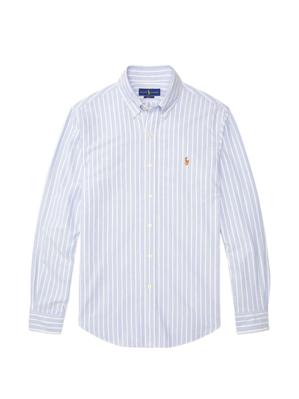 Polo Ralph Lauren striped embroidered shirt - Blu