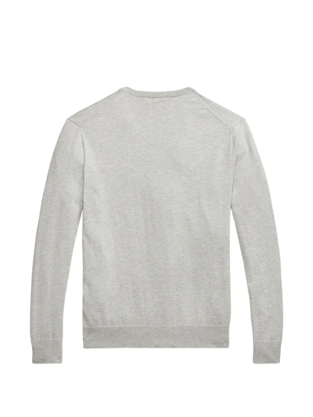 Polo Ralph Lauren Trui met geborduurd logo en V-hals Grijs