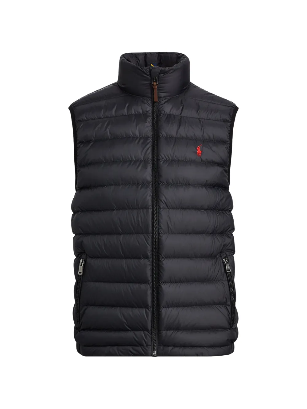 Polo Ralph Lauren logo-embroidered padded gilet - Nero