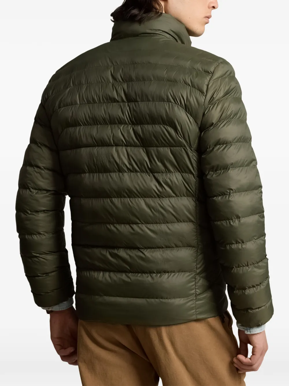 Polo Ralph Lauren Gewatteerd jack met rits Groen