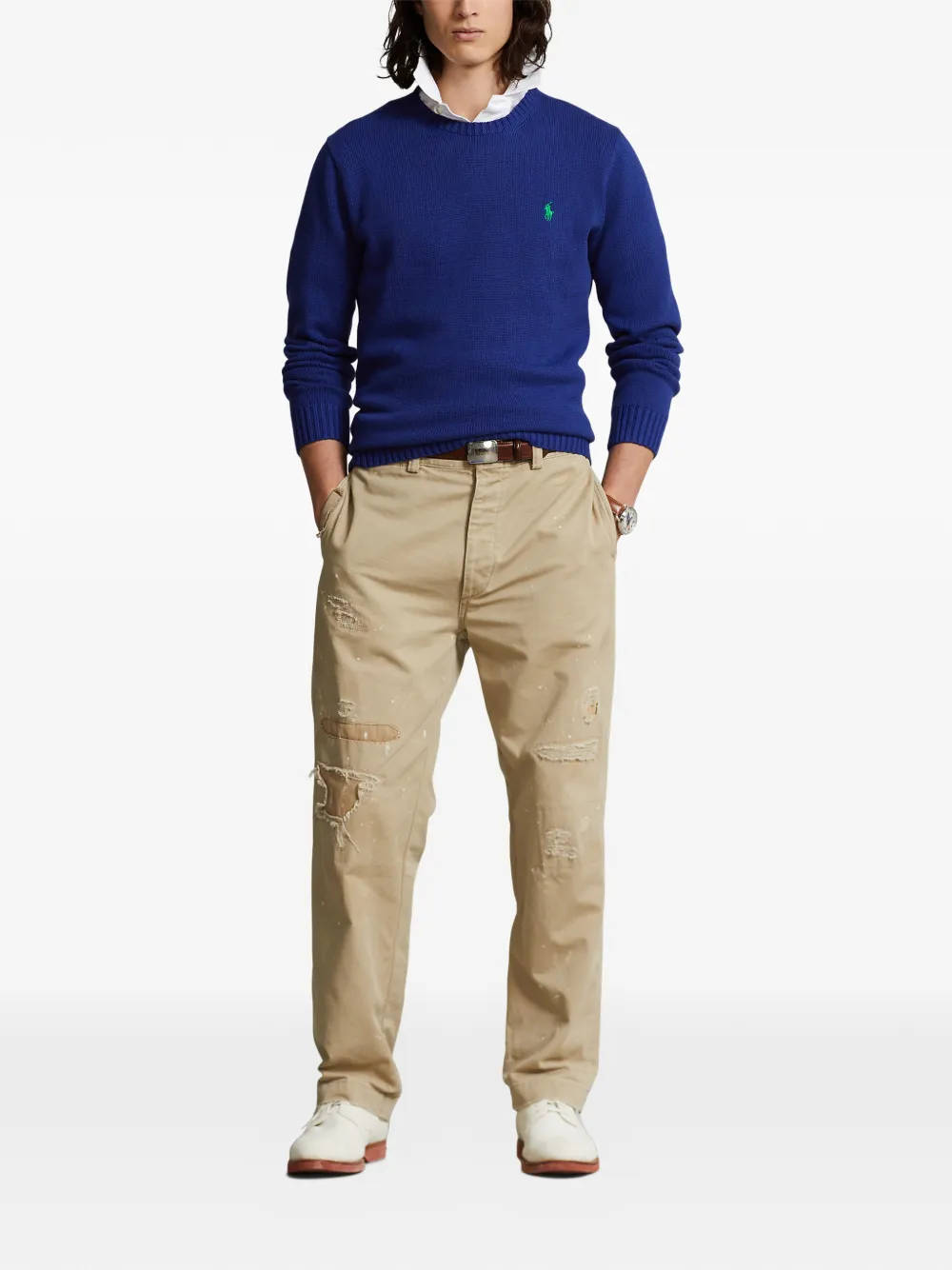 Polo Ralph Lauren Trui met ronde hals Blauw