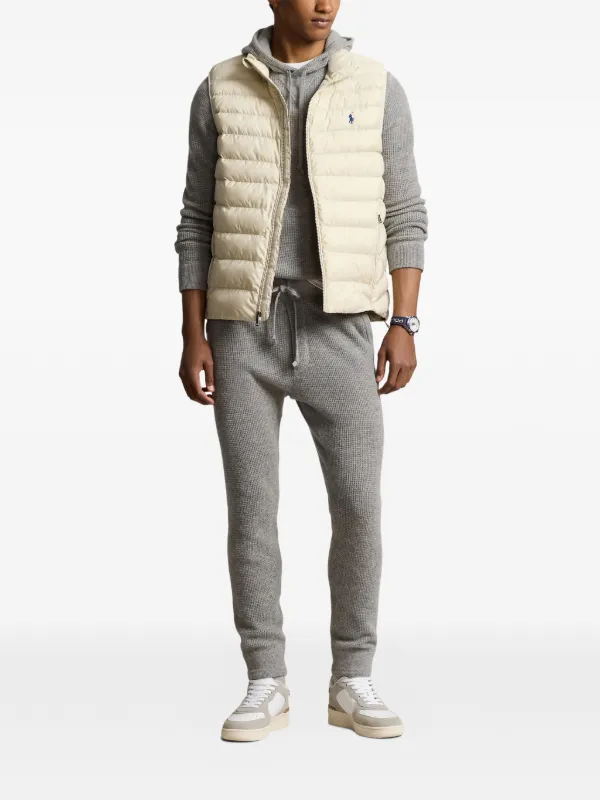 Polo Ralph Lauren Zipped Logo Waistcoat | Neutrals | FARFETCH