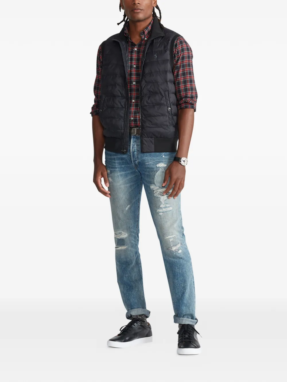 Polo Ralph Lauren Gewatteerde bodywarmer Zwart