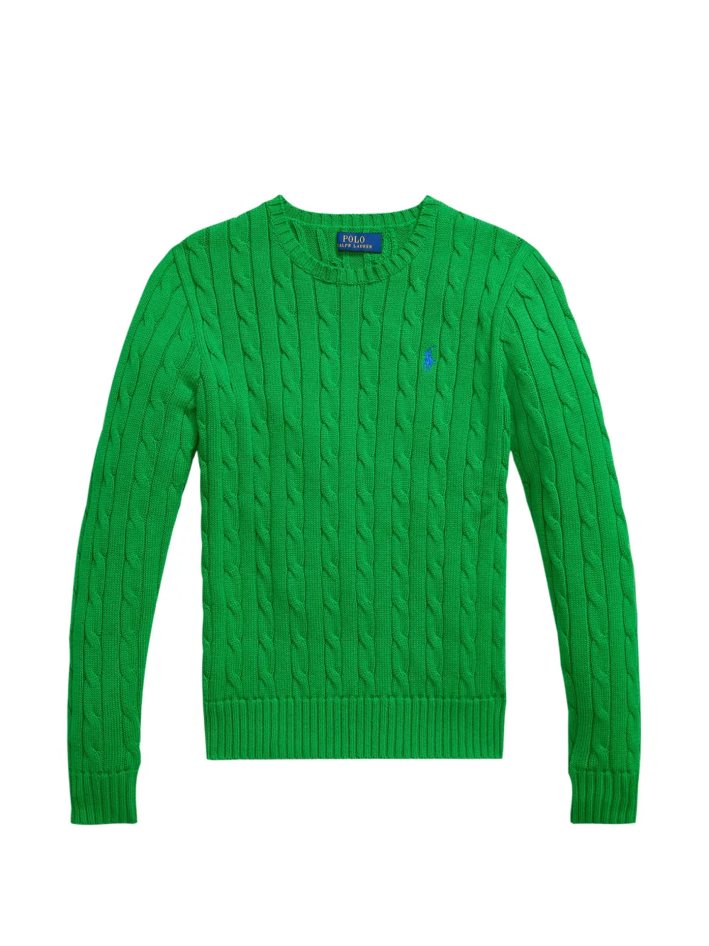 Polo Ralph Lauren cable-knit cotton sweater - Verde