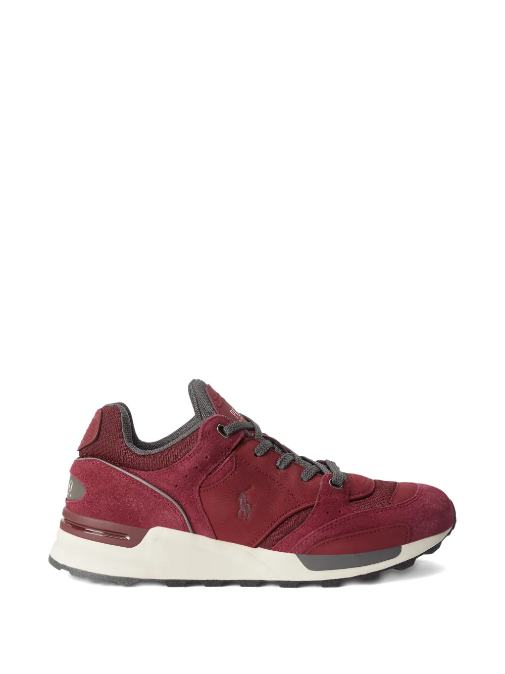 Polo Ralph Lauren round-toe lace-up sneakers - Rosso