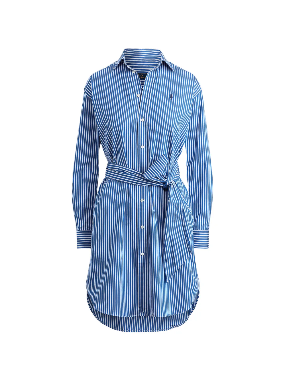 Polo Ralph Lauren striped midi dress - Blu