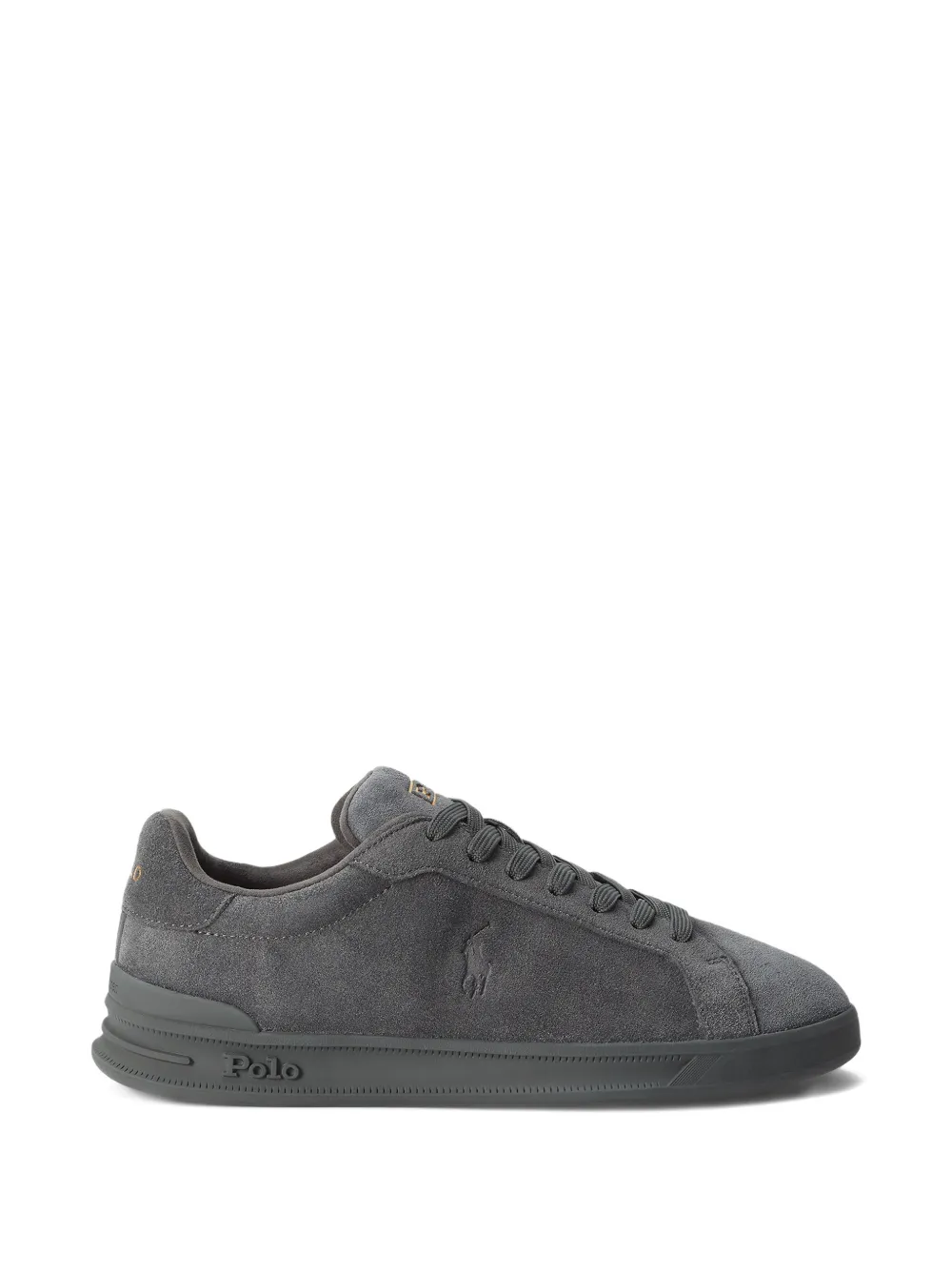 Polo Ralph Lauren logo-debossed sneakers - Grigio
