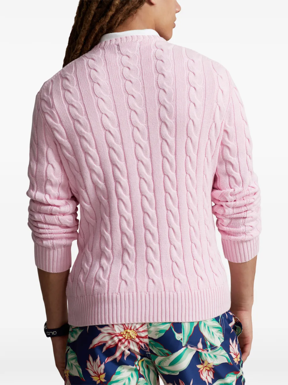 Polo Ralph Lauren Kabelgebreide trui Roze