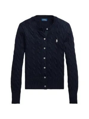 Polo Ralph Lauren ケーブルニット カーディガン | ブルー | FARFETCH JP
