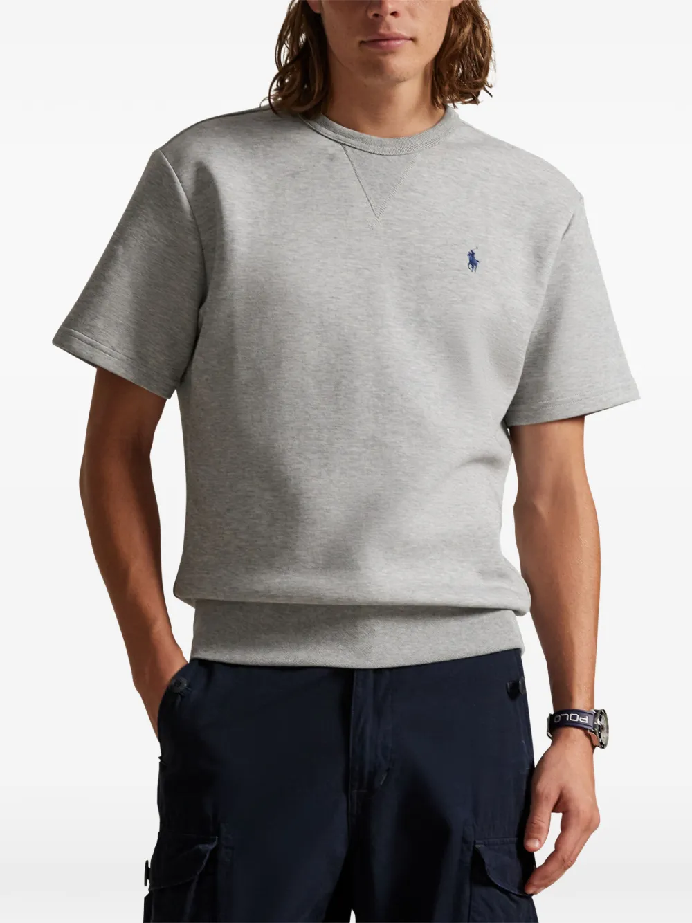 Polo Ralph Lauren T-shirt met ronde hals Grijs