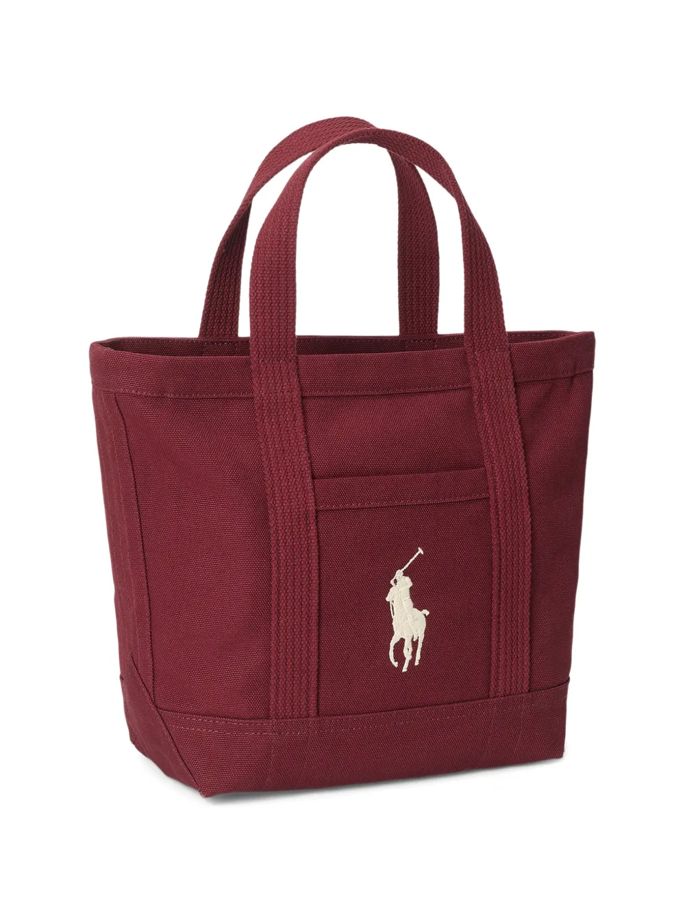 Polo Ralph Lauren Shopper met geborduurd logo Rood