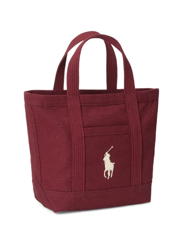 Polo Ralph Lauren ロゴ トートバッグ | レッド | FARFETCH JP