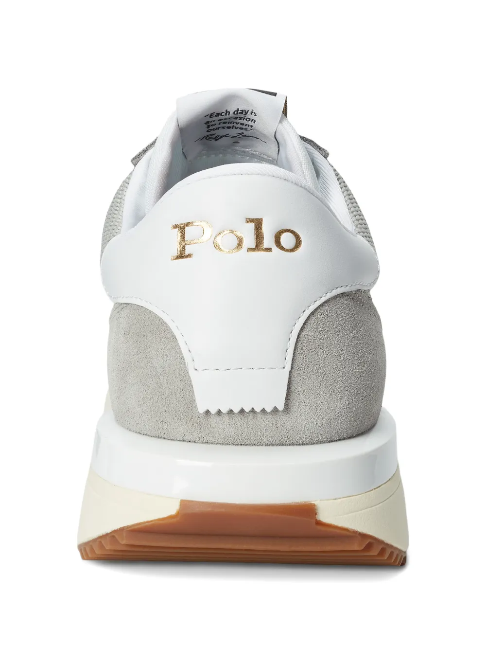 Polo Ralph Lauren Leren sneakers Grijs