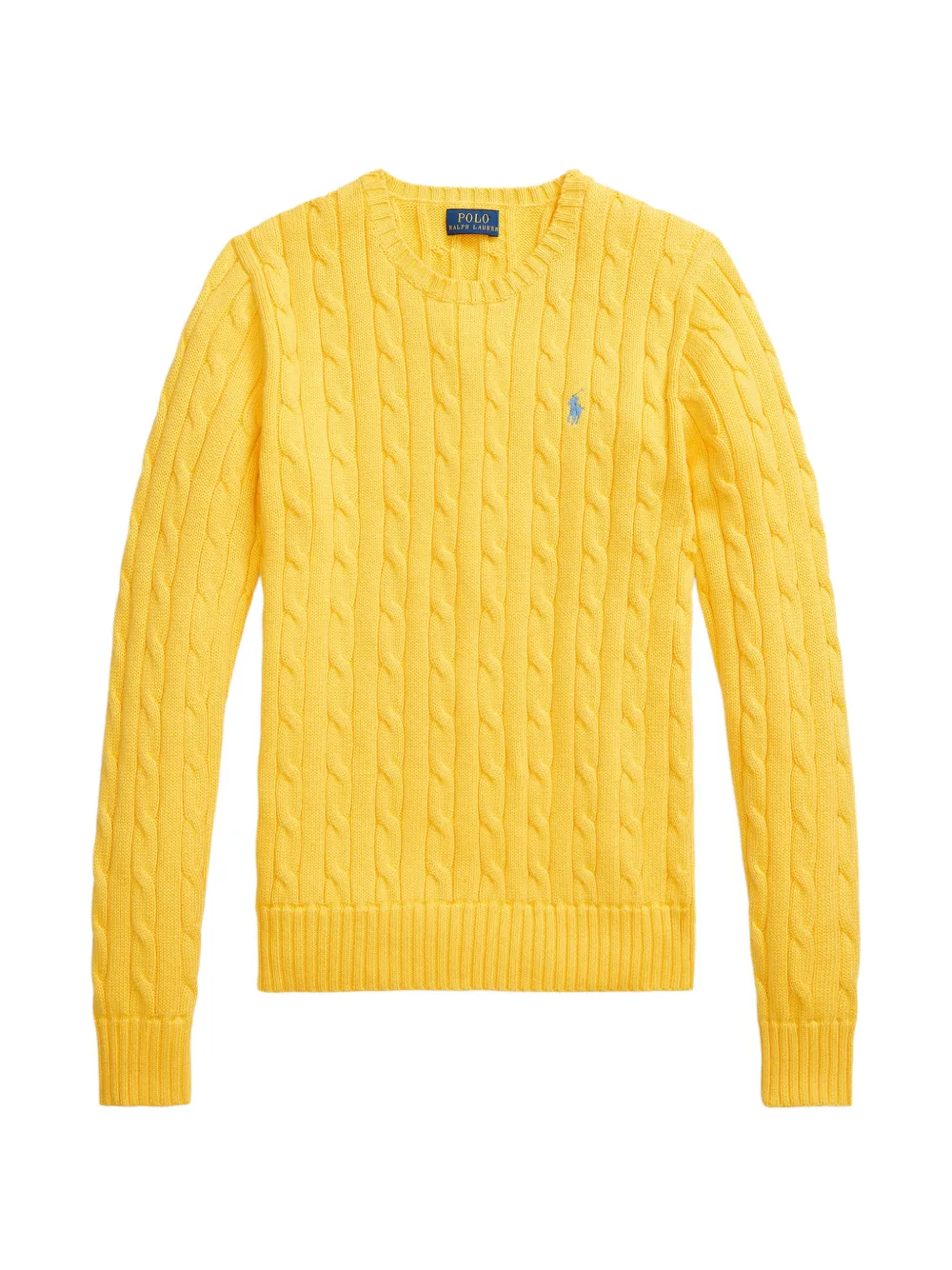 Polo Ralph Lauren cable-knit crew-neck sweater - Giallo