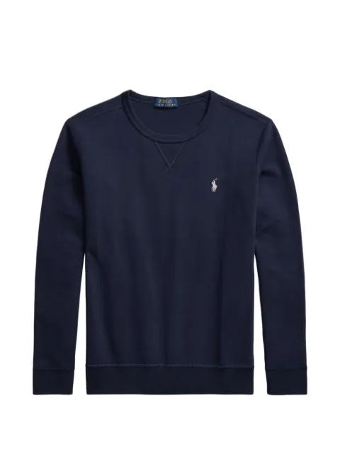 Polo Ralph Lauren sudadera con cuello redondo y logo bordado