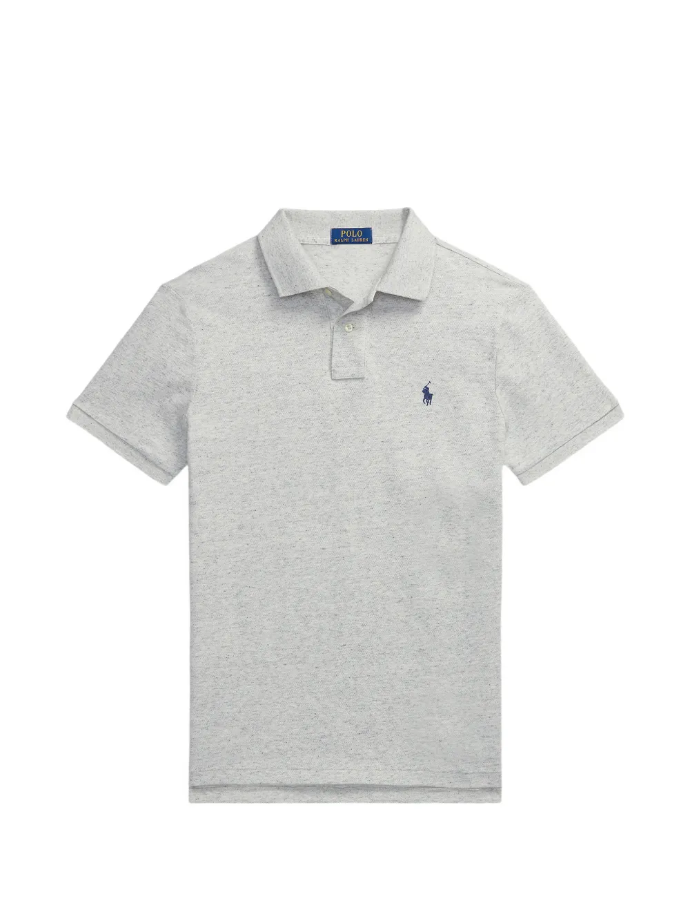 Polo Ralph Lauren logo-embroidered polo shirt - Grau