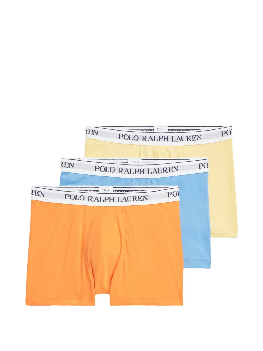 Polo Ralph Lauren logo-waistband boxers set (set of three) - Arancione