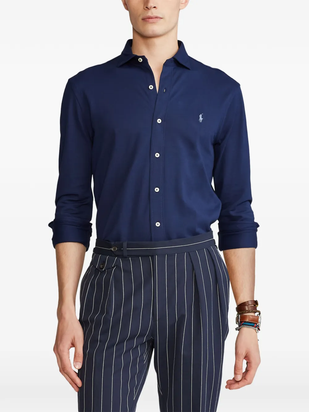 Polo Ralph Lauren Overhemd met knopen Blauw