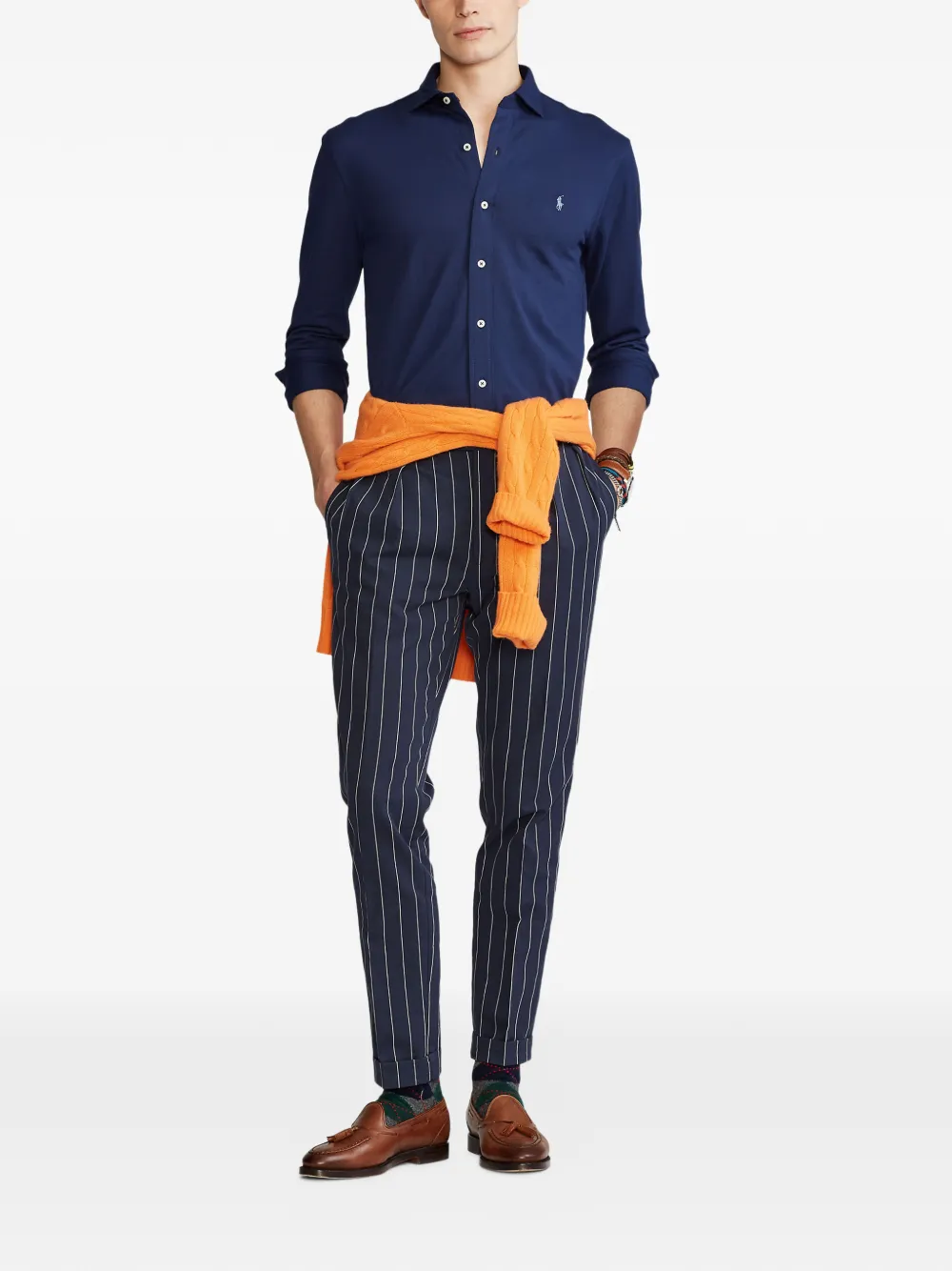 Polo Ralph Lauren Overhemd met knopen Blauw