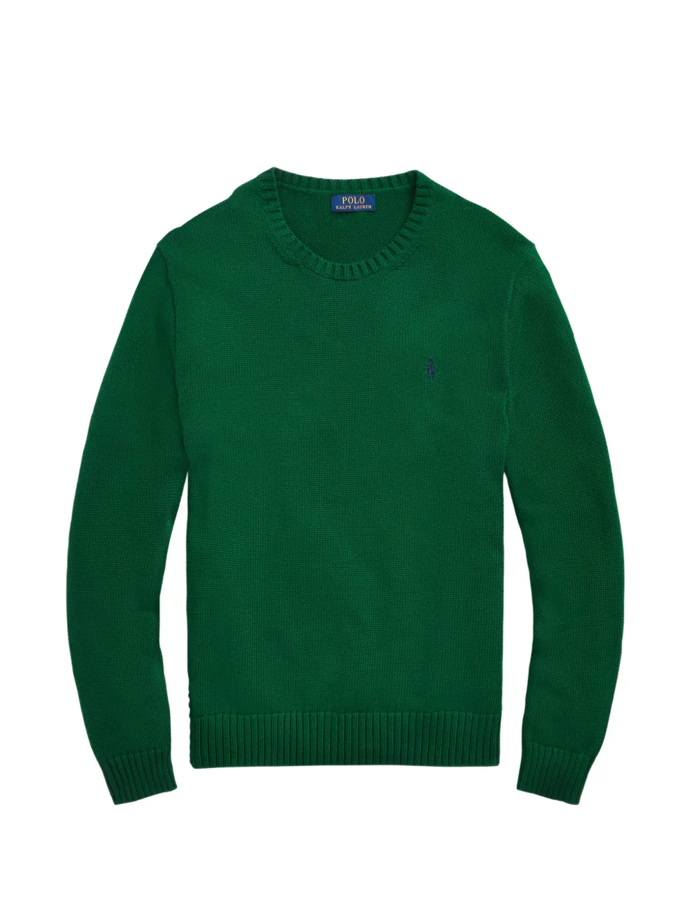 Polo Ralph Lauren crewneck logo-embroidery sweater - Grün