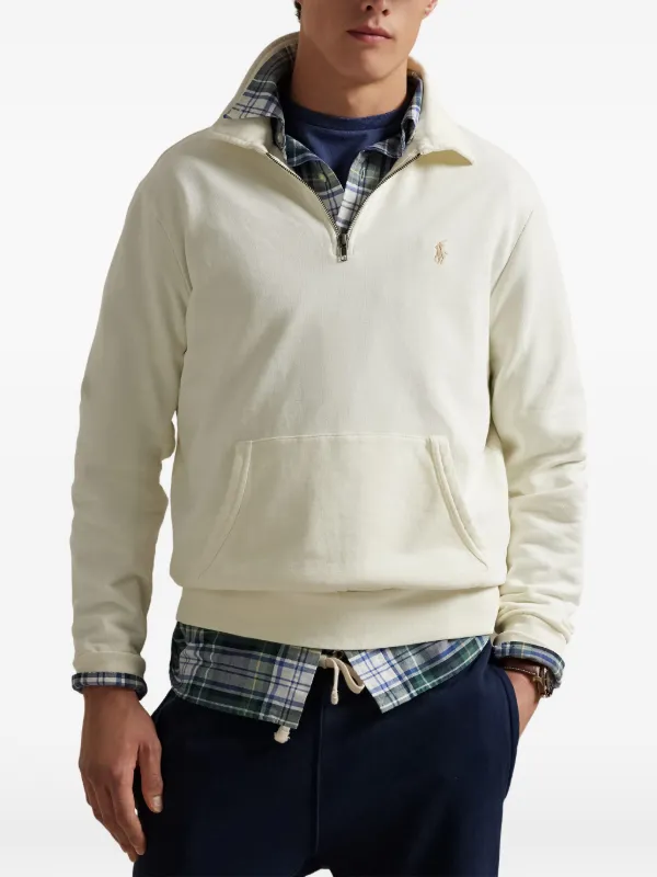 Polo Ralph Lauren ハーフジップ スウェットシャツ | ニュートラル