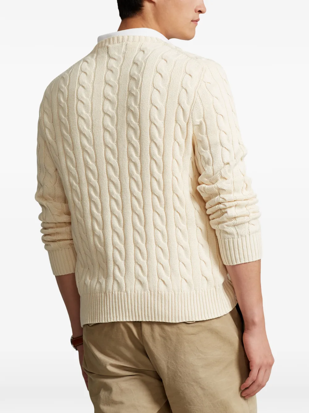Polo Ralph Lauren Trui met ronde hals Beige