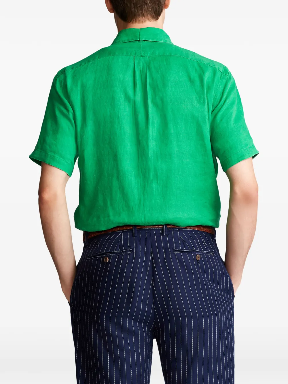 Polo Ralph Lauren Overhemd met korte mouwen en knopen Groen