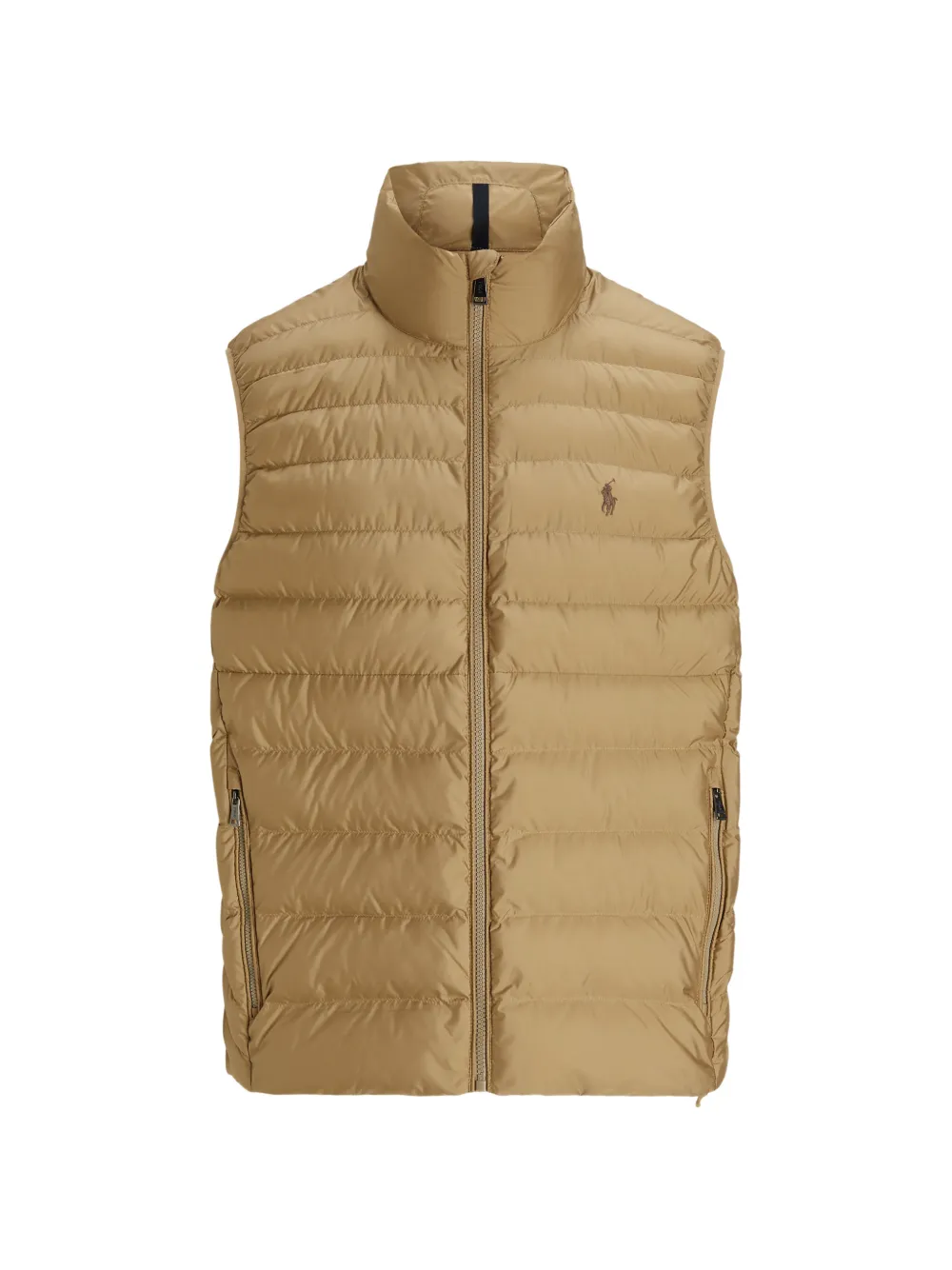 Polo Ralph Lauren logo-embroidered gilet - Nude