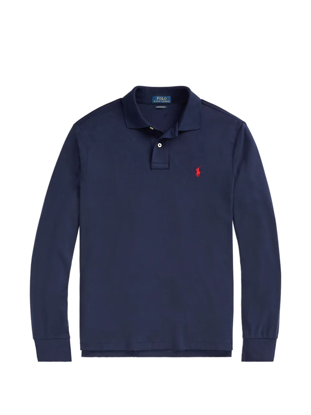 Polo Ralph Lauren long-sleeve logo polo shirt - Blu